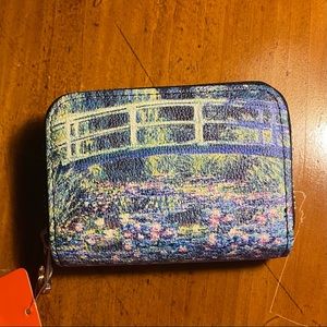 NEW Monet Water Lilly Wallet by Monarque
